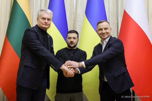 Prezydent Andrzej Duda przyjechał do Lwowa