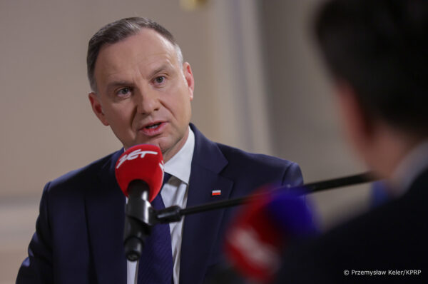 Co dalej z TVP? Prezydent Andrzej Duda zabrał głos