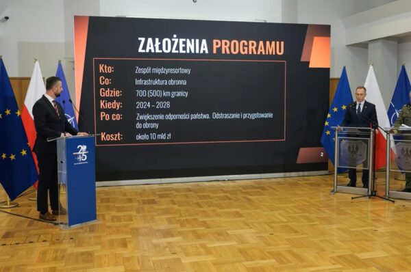 „Tarcza Wschód” ma wzmocnić wschodnią granicę Polski