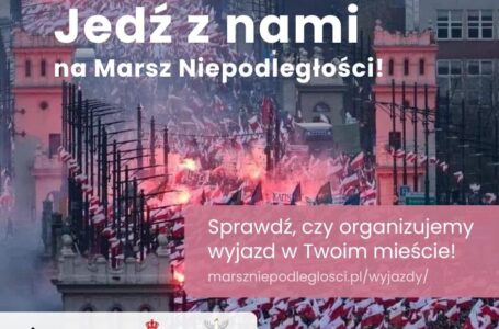 Ruszyły zapisy na wyjazdy na Marsz Niepodległości!
